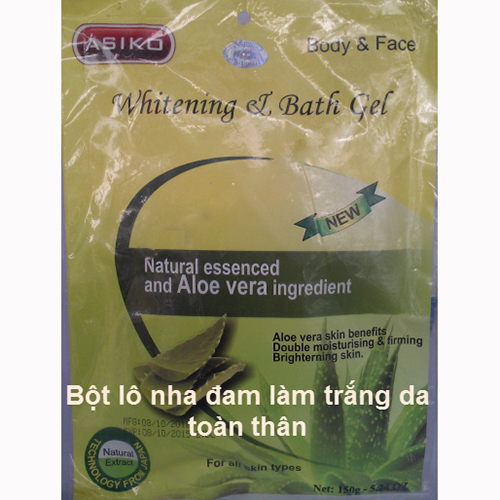 bột mặt na nha đam